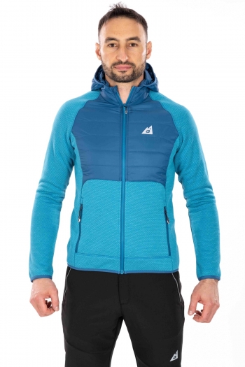 Giacca Uomo Pile Ibrida - Trekking e Outdoor [07131711]