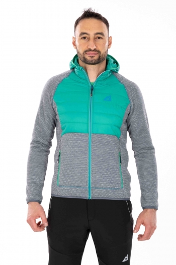 Giacca Uomo Pile Ibrida - Trekking e Outdoor [9de87d3e]