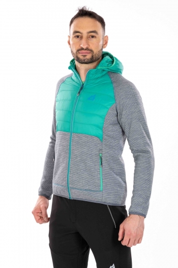 Giacca Uomo Pile Ibrida - Trekking e Outdoor [f3d3ff37]