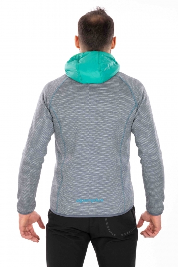 Giacca Uomo Pile Ibrida - Trekking e Outdoor [f683b829]