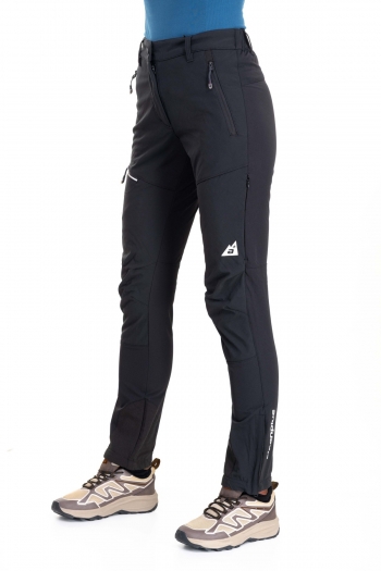 Pantalone Donna softshell Trekking e outdoor Antivento e idrorepellente [5cfcdab9]