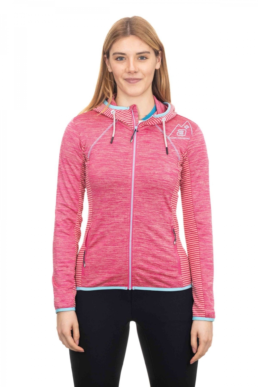 Felpa Donna Stretch Multisport -TREKKING, OUTDOOR, NORDIC WALKING [01ef258d]