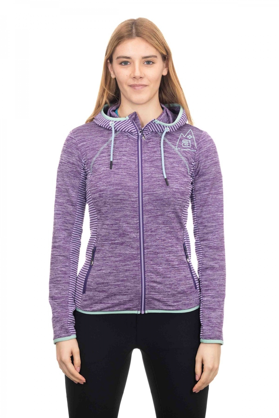 Felpa Donna Stretch Multisport -Trekking, Outdoor e Nordic Walking [76f0fa27]