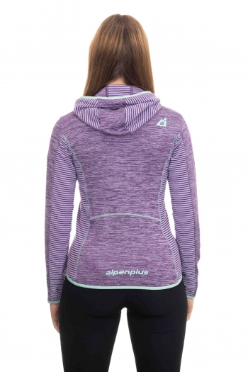 Felpa Donna Stretch Multisport -TREKKING, OUTDOOR, NORDIC WALKING [1d9b3f30]