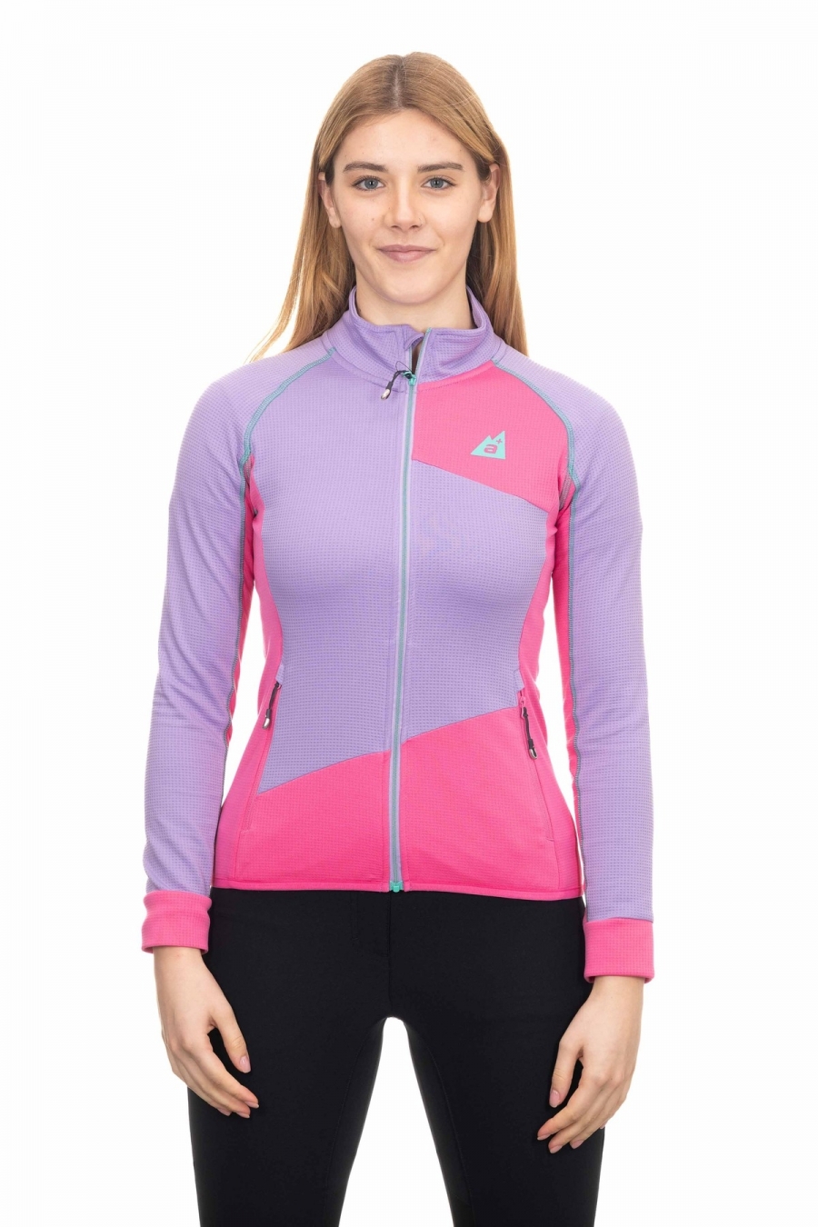 Felpa Donna Stretch Ristop Termica - Trekking, Outdoor e Nordic Walking [6699eb1c]