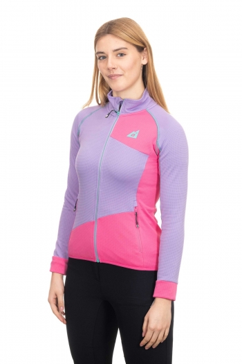 Felpa Donna Stretch Ristop Termica - Trekking, Outdoor e Nordic Walking [08a26915]