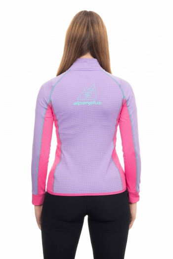 Felpa Donna Stretch Ristop Termica - Trekking, Outdoor e Nordic Walking [0df22e0b]