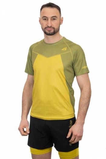 T-Shirt Uomo Bicolor Traspirante Trekking, Outdoor e Runnig [25b1a8b8]