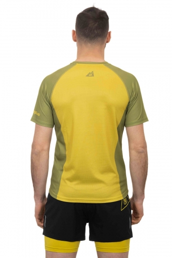 T-Shirt Uomo Bicolor Traspirante Trekking, Outdoor e Runnig [20e1efa6]
