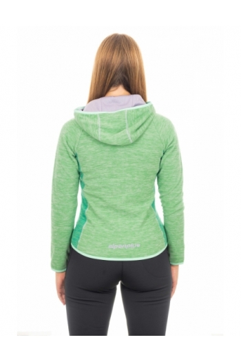 Pile donna con cappuccio_trekking e outdoor [c3a58621]