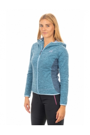 Pile donna con cappuccio_trekking e outdoor [db7745d4]