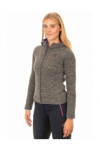 Pile donna con cappuccio_trekking e outdoor [eacc5e8f]