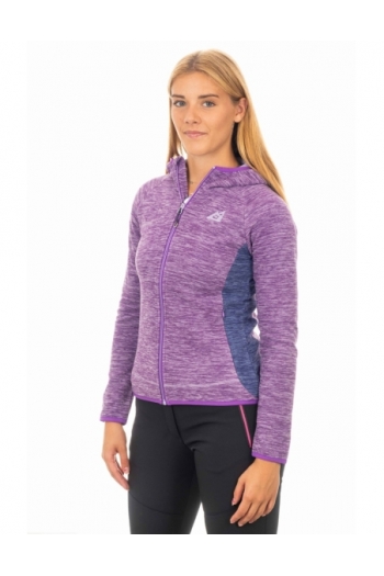 Pile donna con cappuccio_trekking e outdoor [350ddaa9]