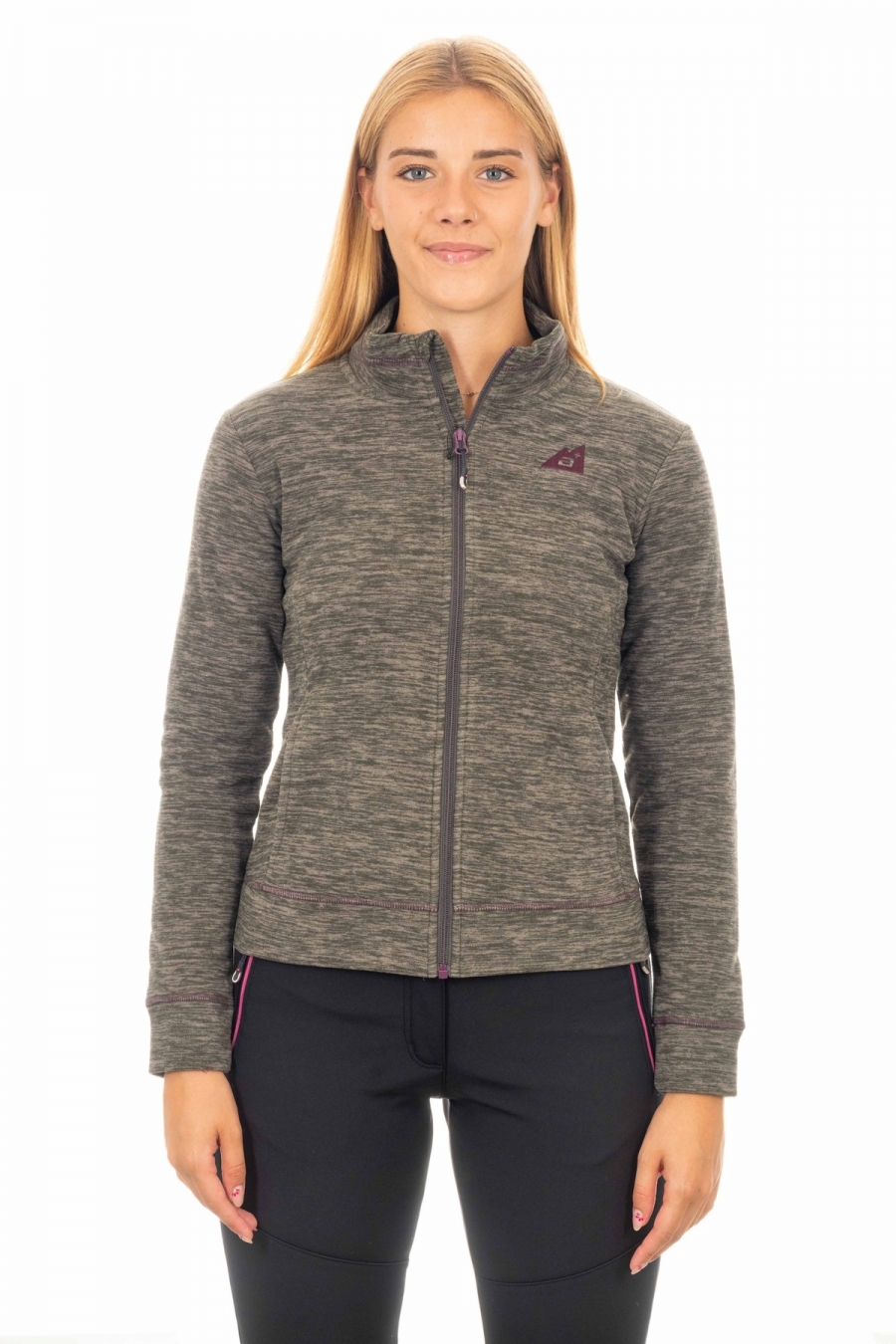 Pile donna zip- trekking outdoor [ffbe1c66]