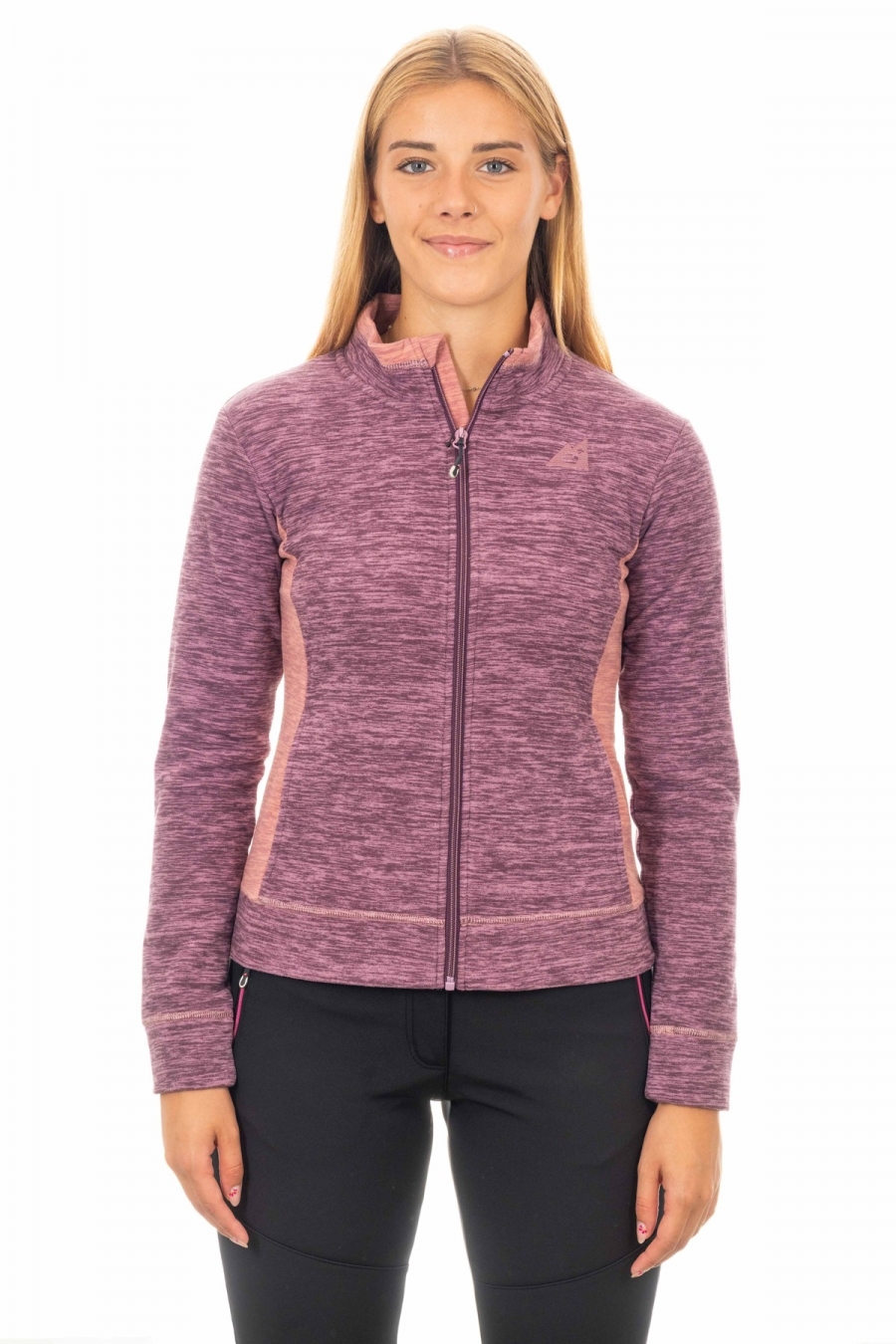 Pile donna zip- trekking outdoor [4b811a5c]