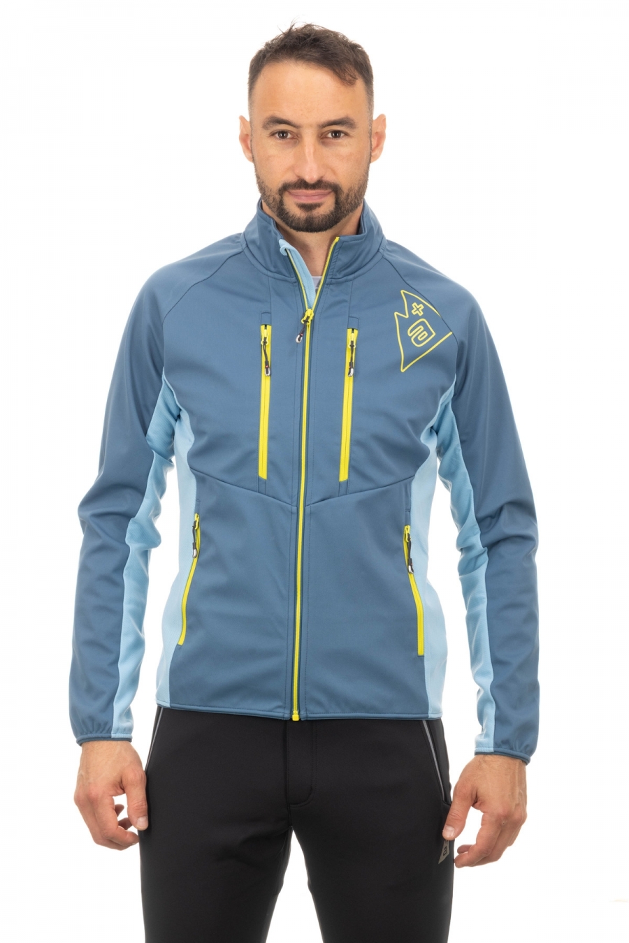 Giacca softshell uomo antivento, stretch e idrorepellente [6cc38c89]