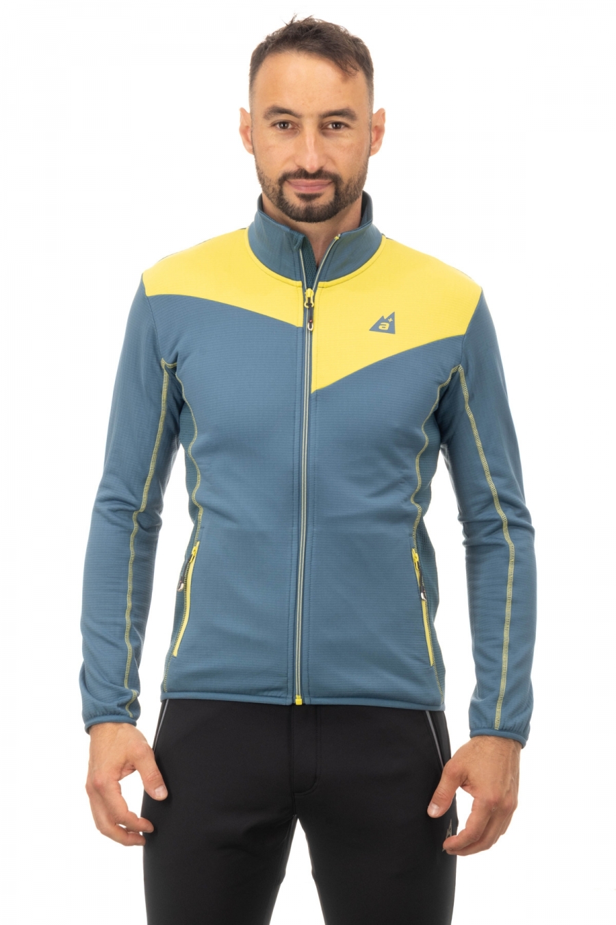 Felpa uomo stretch traspirante multisport [723efc0c]
