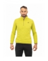 Pile midlayer uomo termica traspirante e stretch- trekking running outdoor