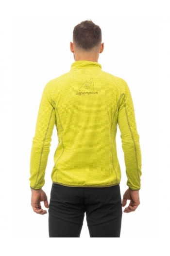 Pile midlayer uomo termica traspirante e stretch- trekking running outdoor [fd075242]