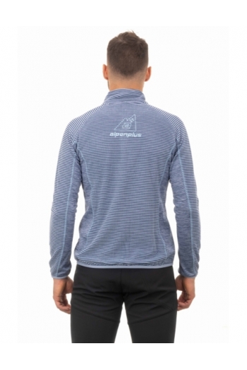 Pile midlayer uomo termica traspirante e stretch- trekking running outdoor [a9a6326c]