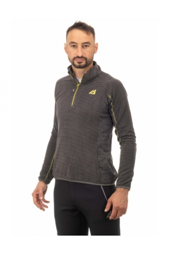 Pile midlayer uomo termica traspirante e stretch- trekking running outdoor [f8ea5d36]
