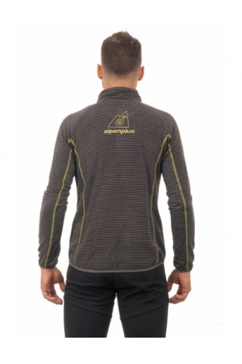Pile midlayer uomo termica traspirante e stretch- trekking running outdoor [fdba1a28]