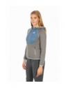 Giacca pile donna ibrida- trekking outdoor [427ddf37]