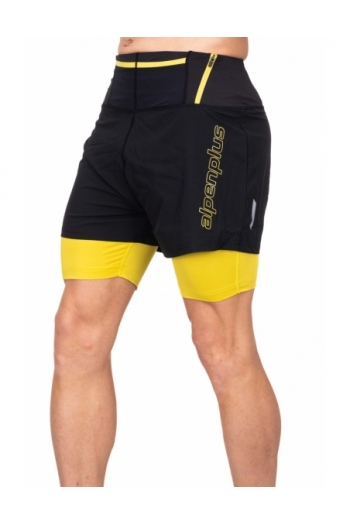 Pantaloncino Doppio Uomo Running Traspirante [e4056b0c]