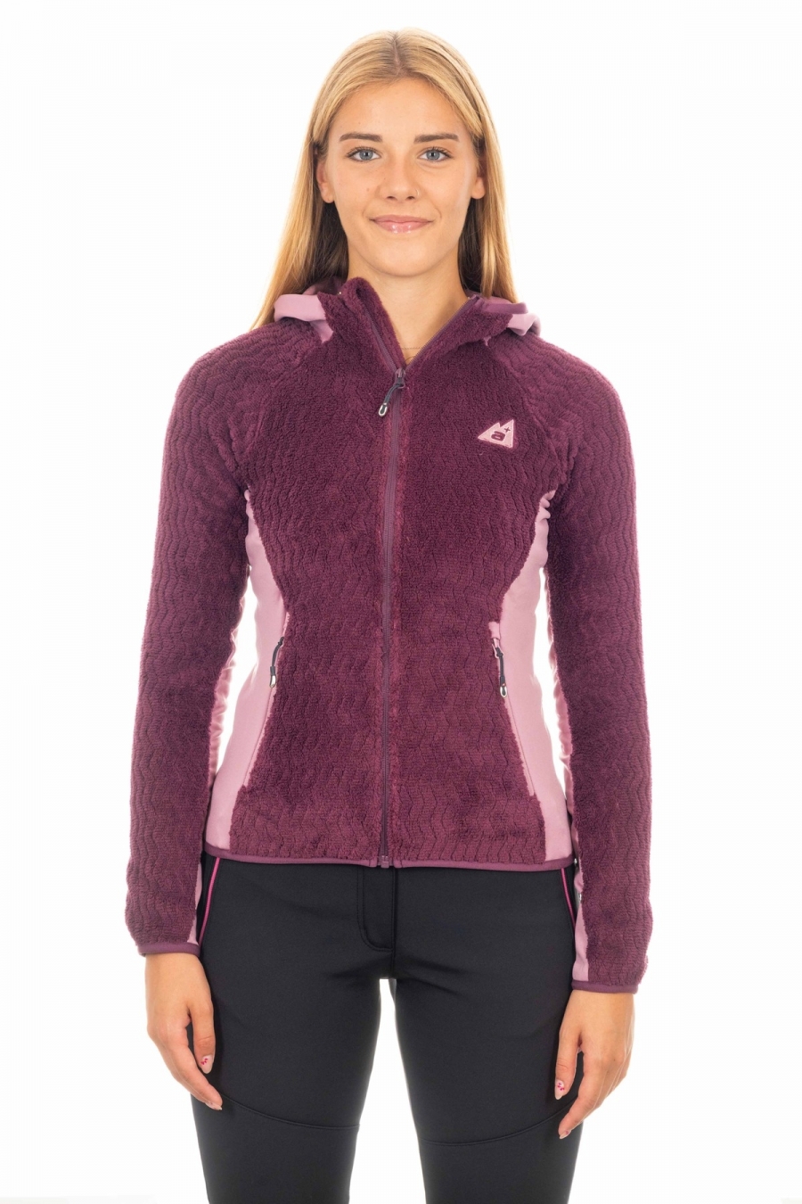 Pile termico donna con cappuccio [abc9e57c]