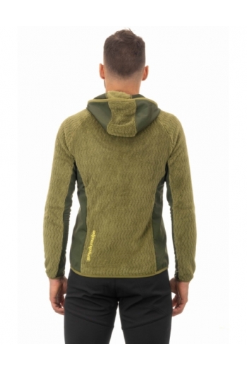 Pile uomo stretch termico con cappuccio [b408df27]