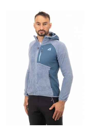 Pile uomo stretch termico con cappuccio [11d89bf7]