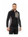Pile uomo stretch termico con cappuccio [c158917a]