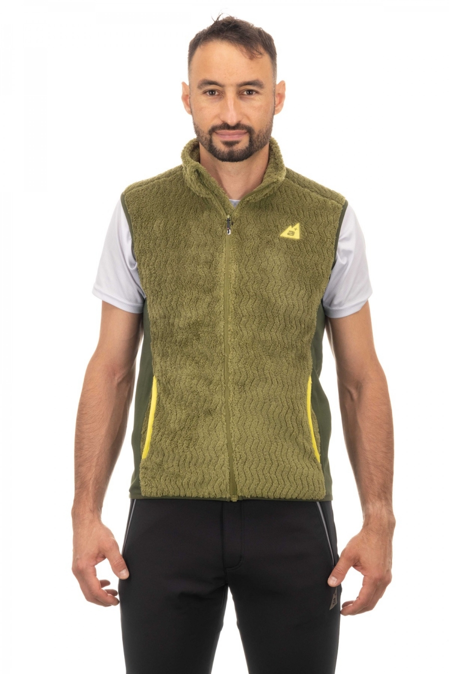 Gilet uomo pile termico stretch- trekking outdoor [a42adad0]