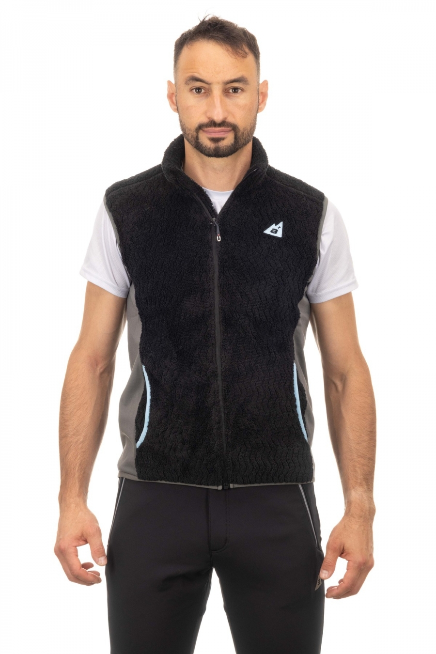 Gilet uomo pile termico stretch- trekking outdoor [63371297]