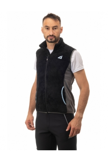 Gilet uomo pile termico stretch- trekking outdoor [0d0c909e]