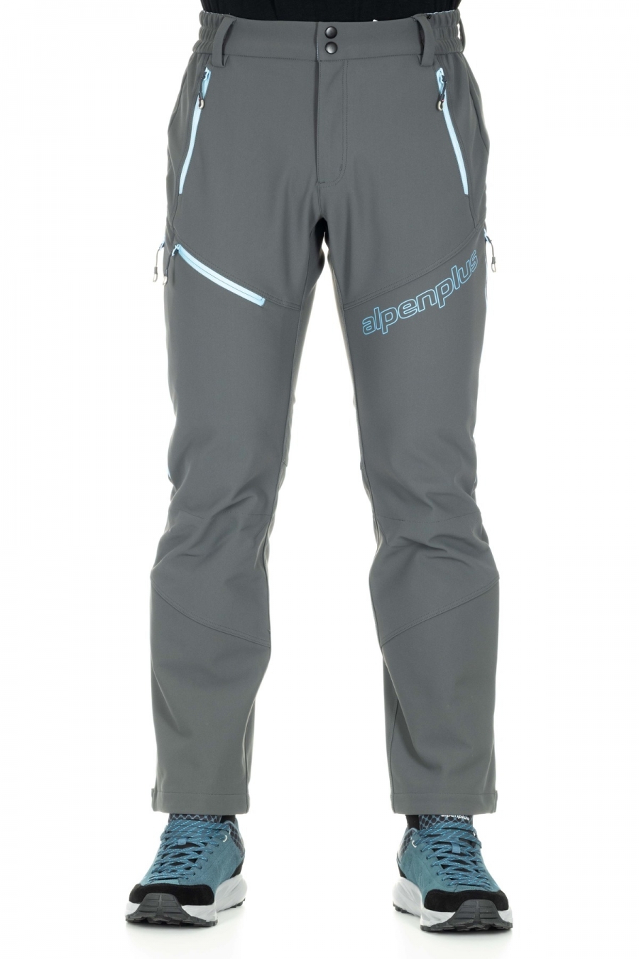 Pantalone uomo softshell,antivento e idrorepellente trekking e outdoor [67a19331]