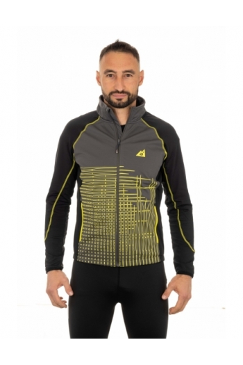 Giacca Uomo termica e antivento per running, trekking e sci alpinismo [4f4f63b9]