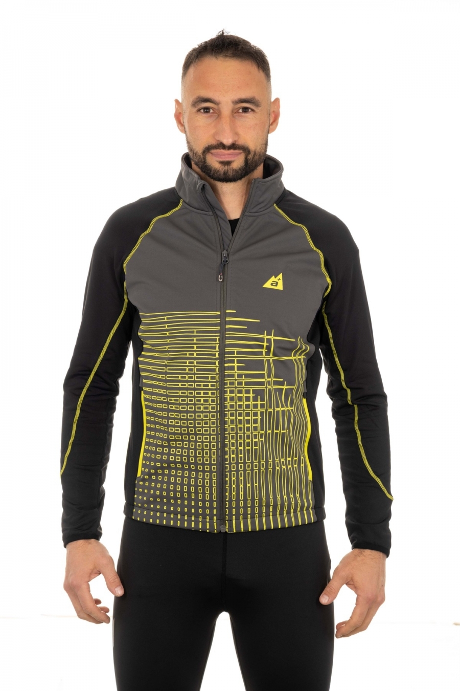 Giacca Uomo termica e antivento per running, trekking e sci alpinismo [4f4f63b9]