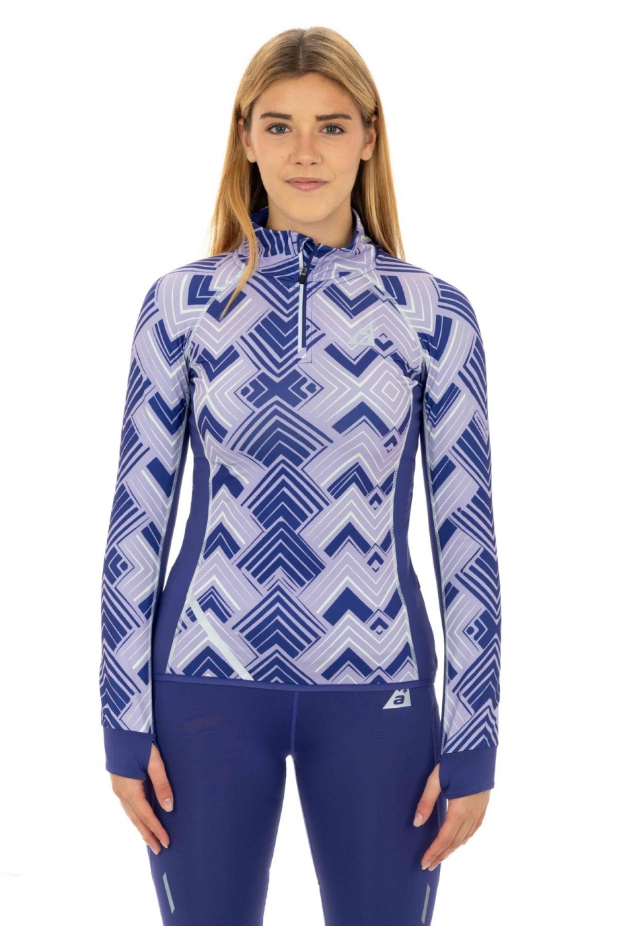 Maglia invernale donna stretch running [77039a2d]