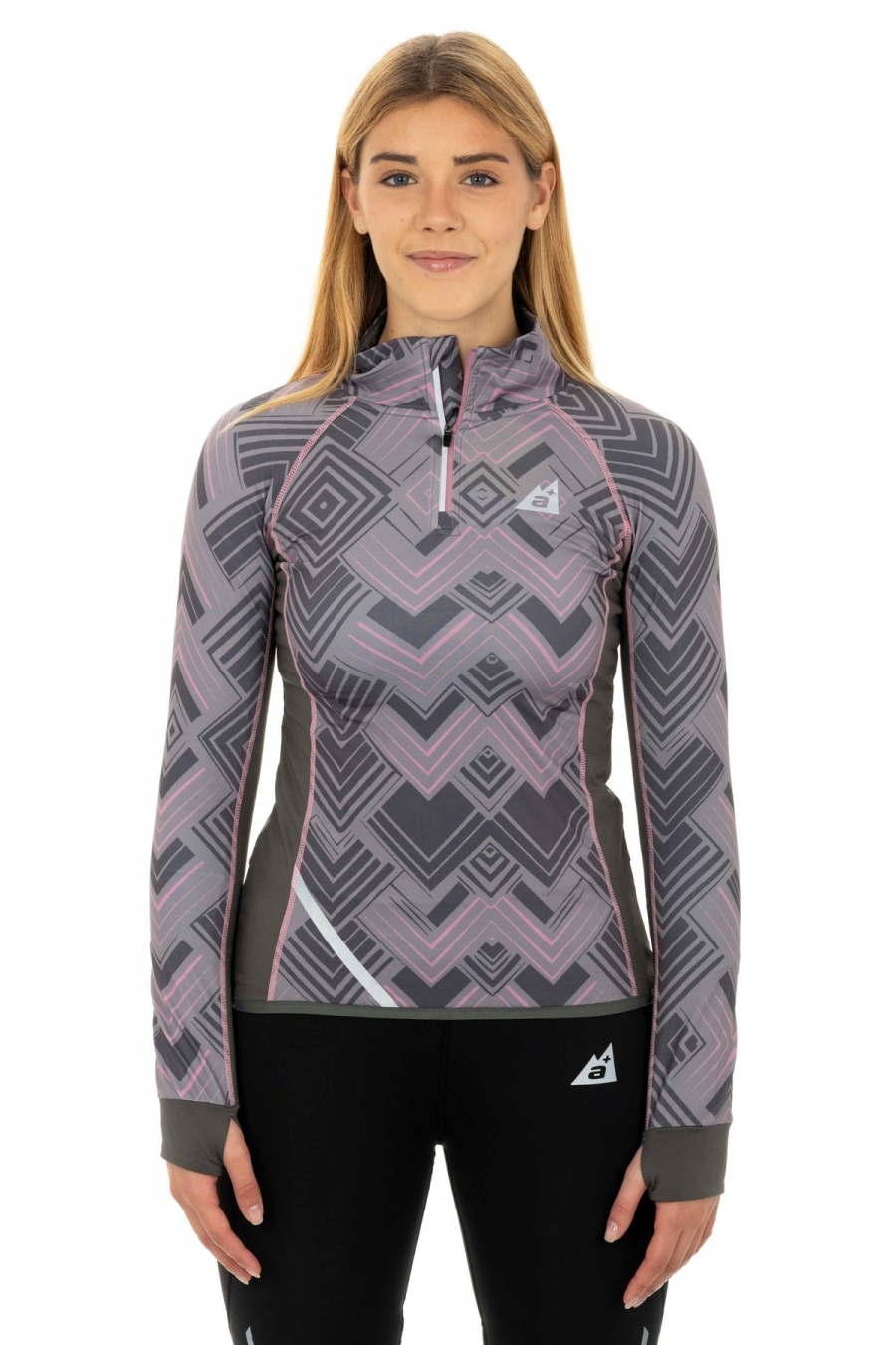 Maglia invernale donna stretch running [fb71f77c]