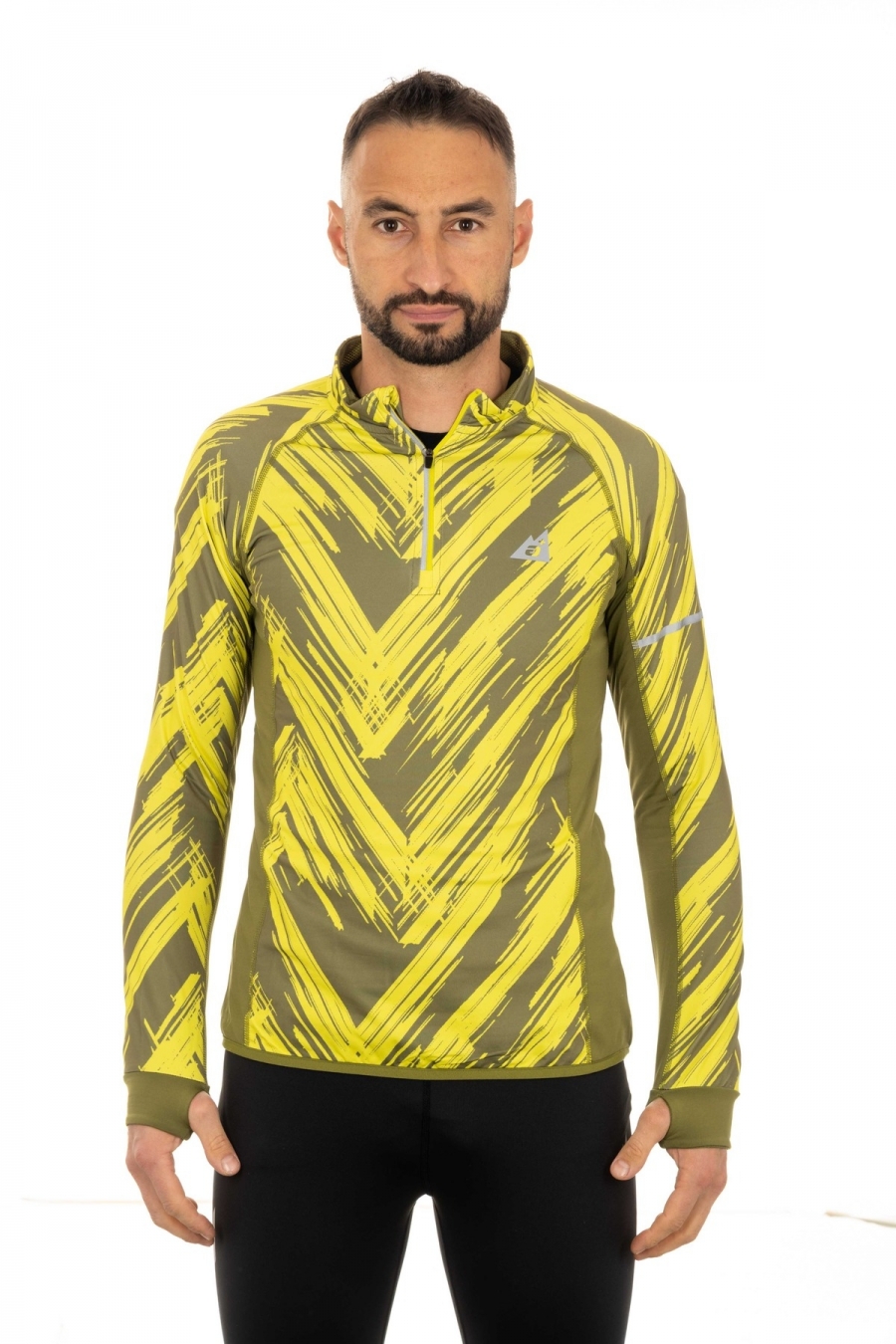 Maglia uomo termica stretch e traspirante- Running [8cca584c]