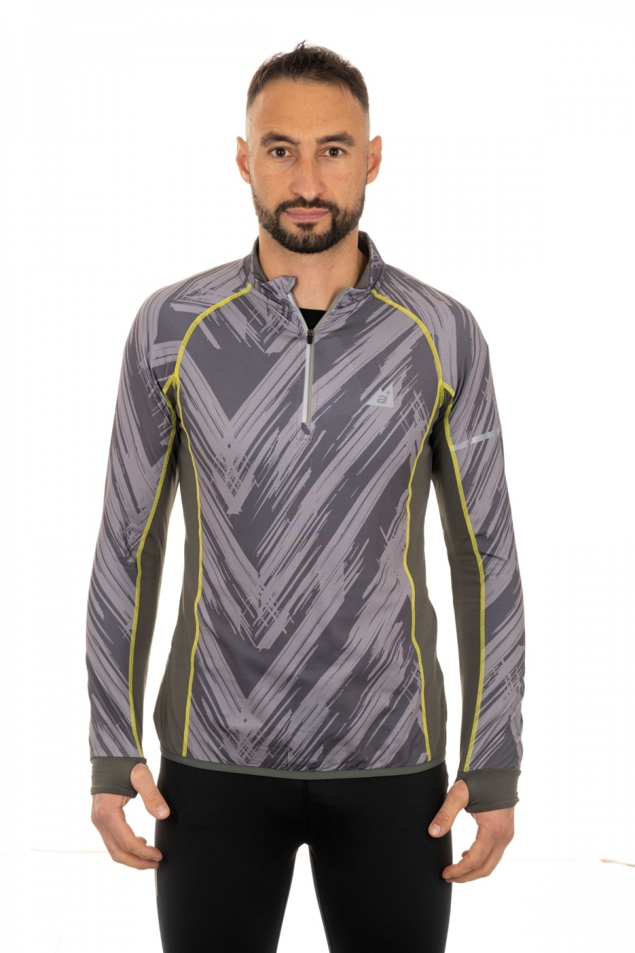 Maglia uomo termica stretch e traspirante- Running [785673c6]