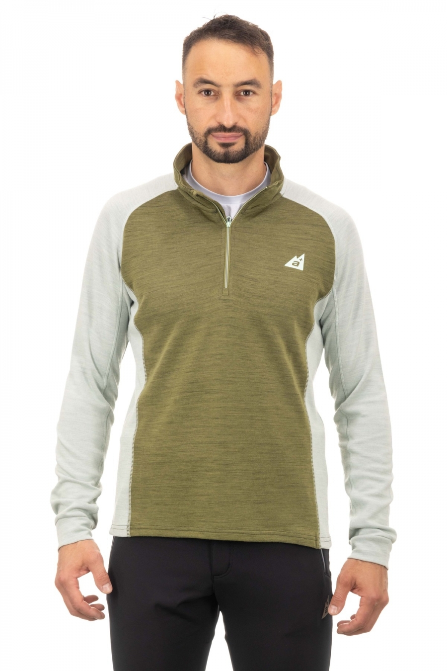 Mid layer Uomo termico in lana merinos [830f9be7]
