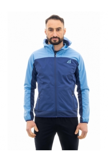 Giacca Uomo Softshell Traspirante e Antivento - Trekking, Outdoor e Nordic Walking [0deedbb3]