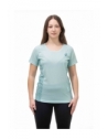 T-Shirt Donna Stampa Fiore Traspirante - Trekking, Outdoor e Running [ebc491bb]