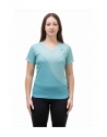 T-Shirt Donna Bicolor Traspirante Trekking, Outdoor e Running [c22e8355]