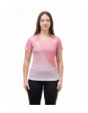 T-Shirt Donna Bicolor Traspirante Trekking, Outdoor e Running