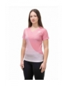 T-Shirt Donna Bicolor Traspirante Trekking, Outdoor e Running [a1a9aedf]