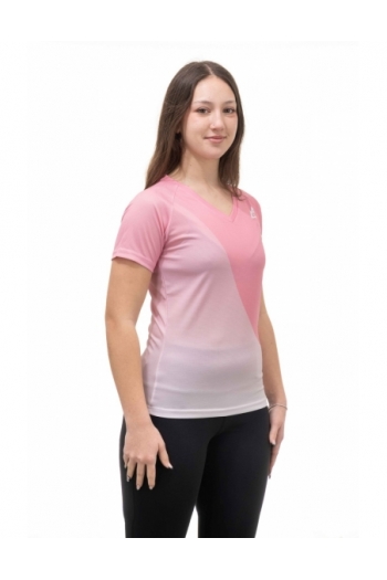 T-Shirt Donna Bicolor Traspirante Trekking, Outdoor e Running [16b46fdb]
