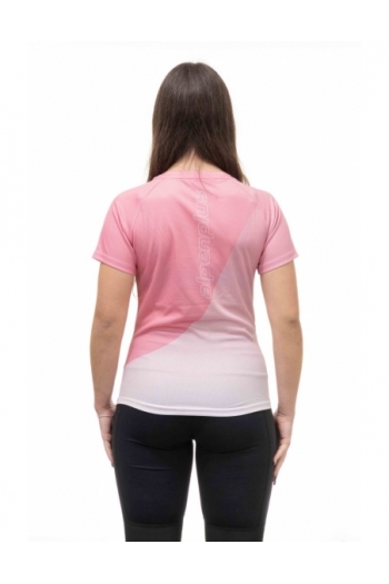 T-Shirt Donna Bicolor Traspirante Trekking, Outdoor e Running [13e428c5]